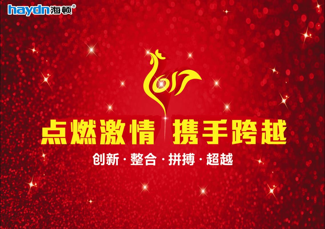 點燃激情|攜手跨越,海頓2017年春節(jié)晚會